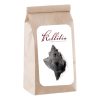 A bag of coffee beans with the logo for rellibia.