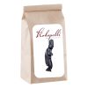 A bag of coffee beans with the name rokopelli printed on it.