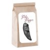 A bag of pepper with the word " pile " on it.